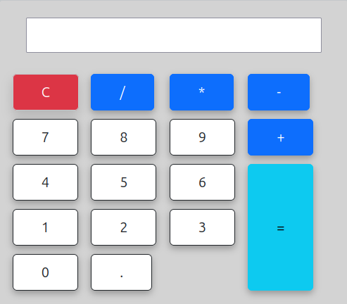 Imagen de una calculadora sencilla